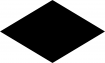 Point de croix monochrome fig-geom/losange-horiz