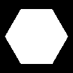 Gabarit hexagone