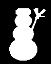 Gabarit bonhomme de neige N° 2
