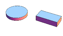 Récipients de diverses formes et grandeurs