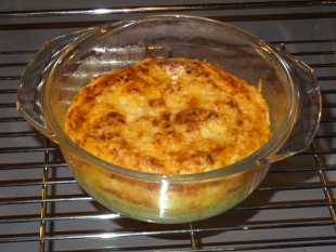 Reste de purée en gratin