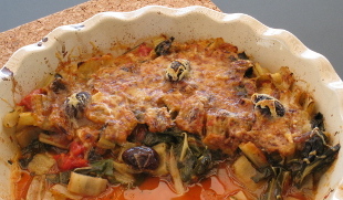 Gratin de côtes de bettes