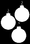 Gabarit boules de Noël N° 2